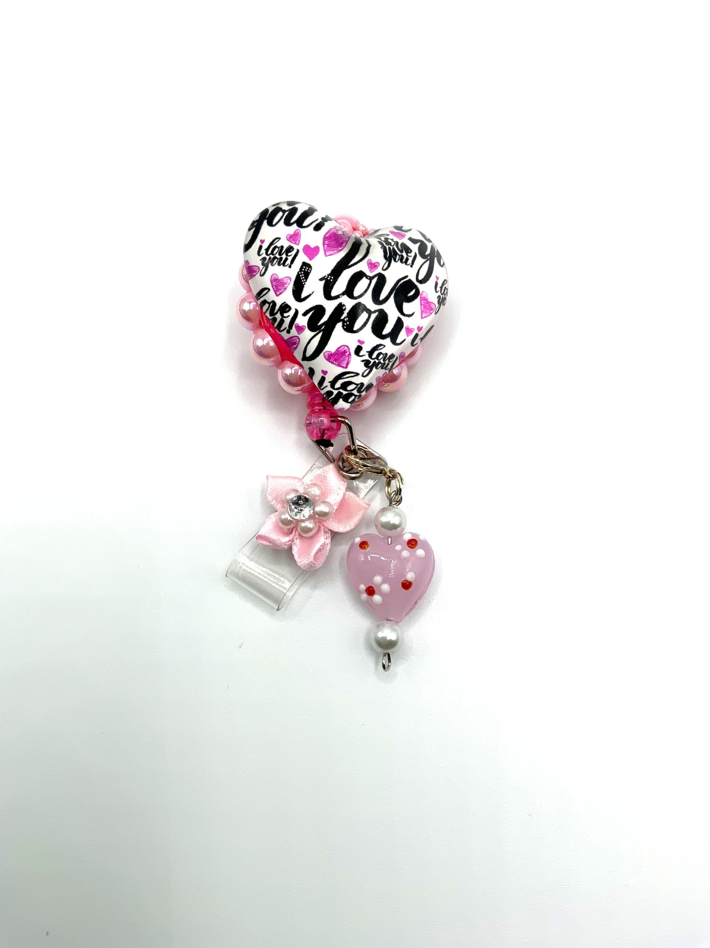 Heart to Heart Badge Holder