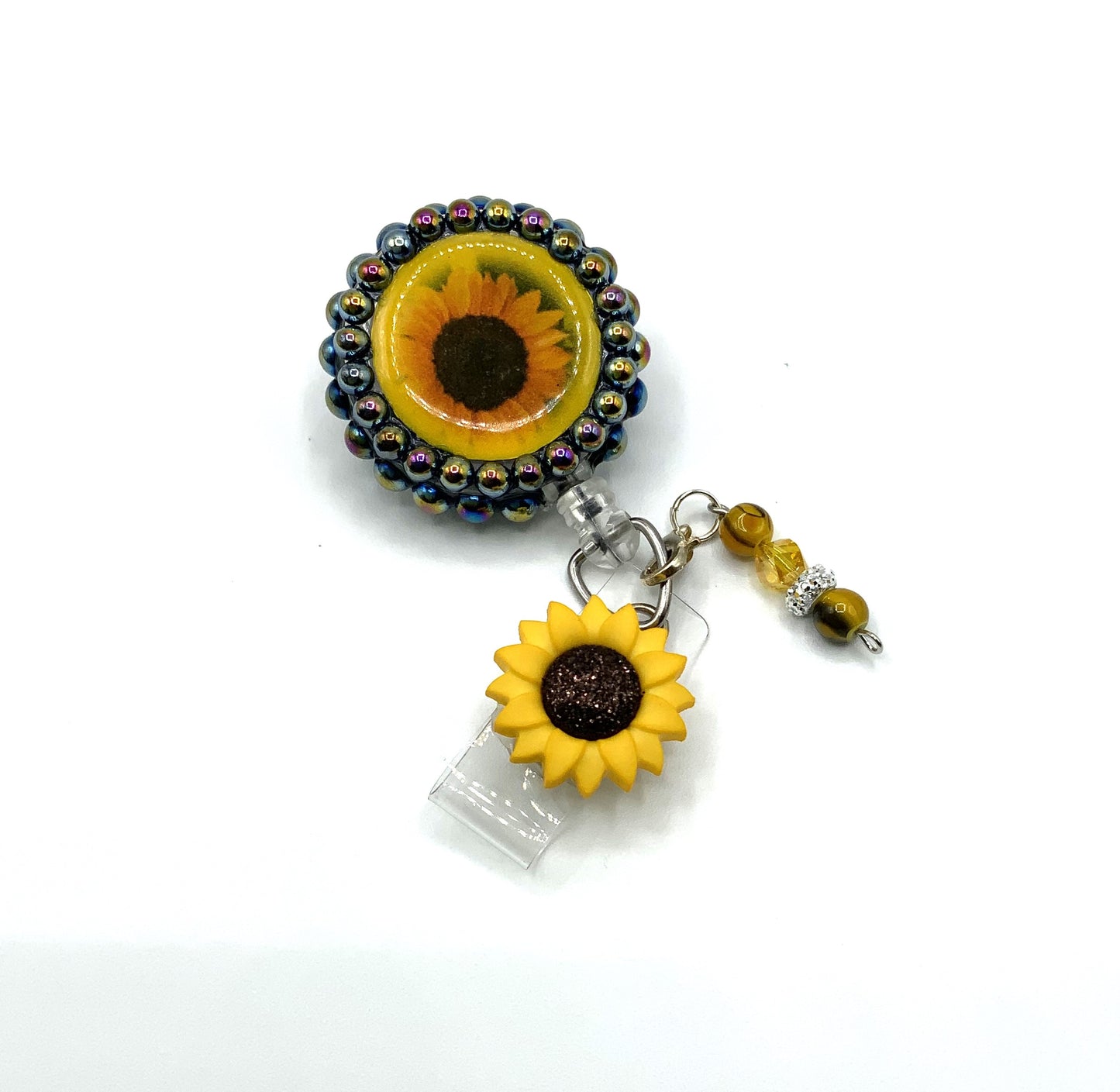 Sunflower Badge Holder