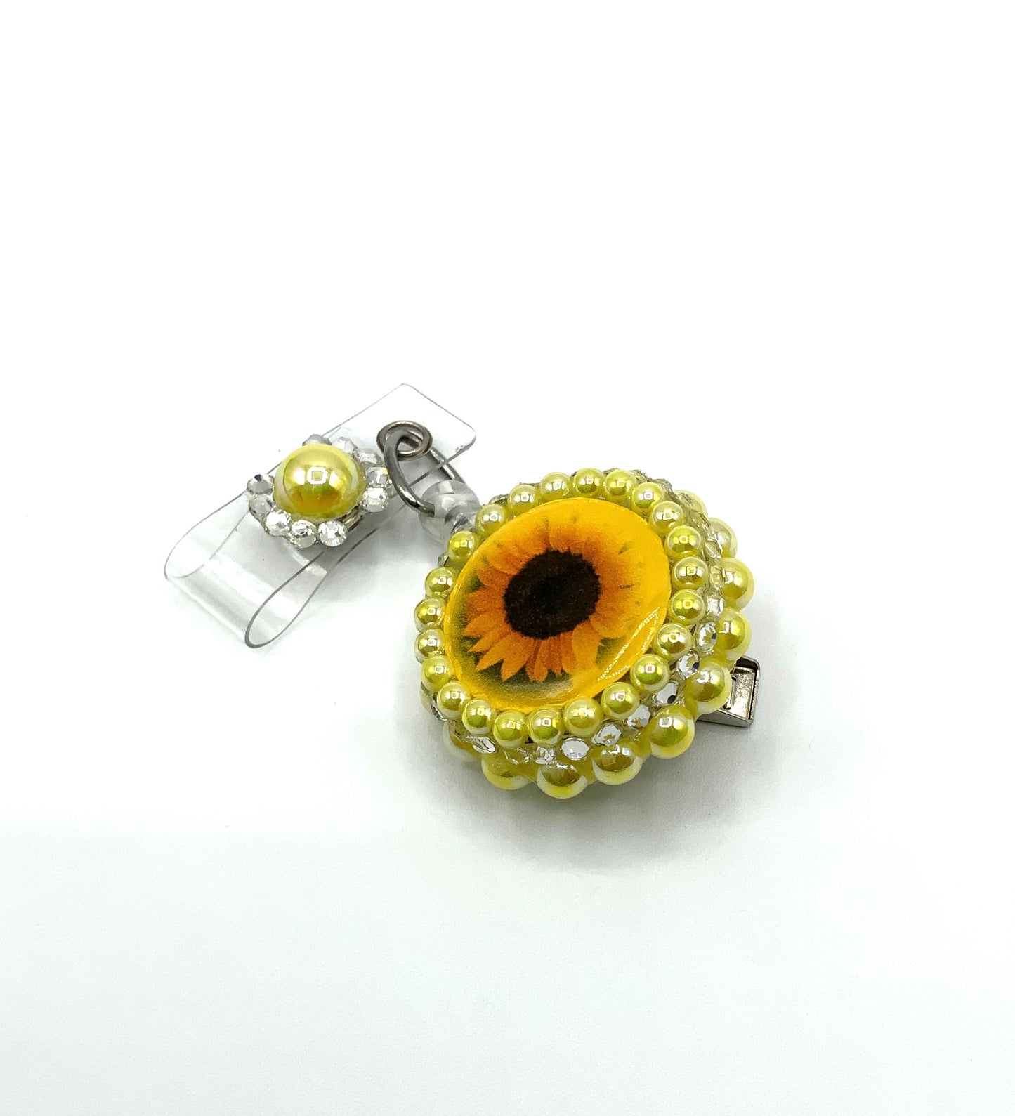 Sunflower Badge Holder